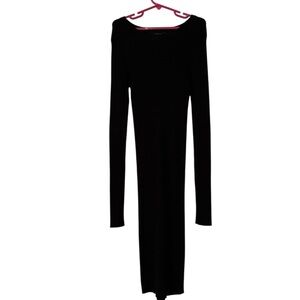 Forever 21 Black Long Sleeve Dress